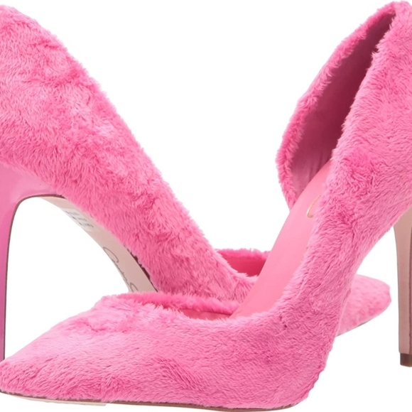 Pink Puffy Heels - Picture 2 of 2